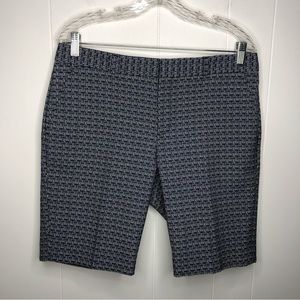 Banana Republic mid-rise patterned shirts. Size 8.